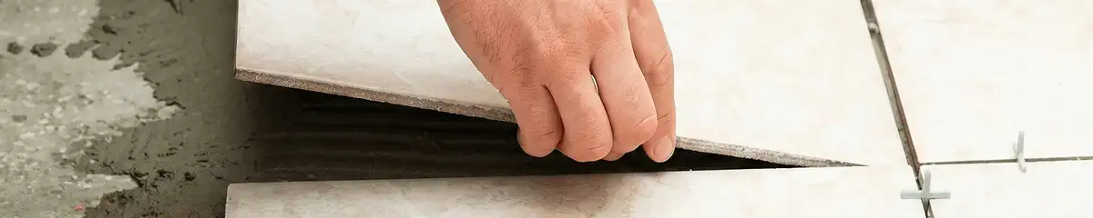 Professional installing ceramic tile floors in Detroit, MI